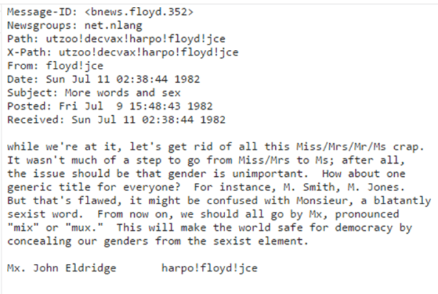Google Group Usenet MX